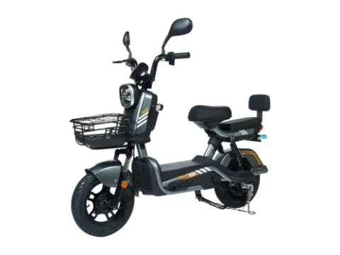 Scooter Elétrica JOY SUPER Moto Chefe na cor cinza — Resplen Motors